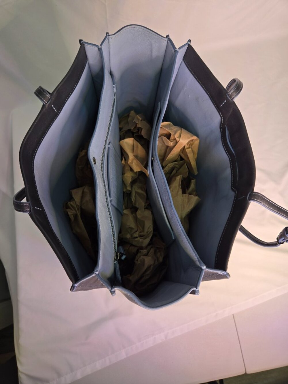 Coach Skinny Tote in Glovetanned Leather - Picture 8 of 11